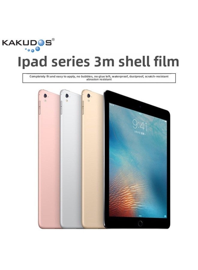 Suitable For 2025 IPad Air 13 Inch Back Film A16 Tablet Computer Shell Film 3M Back Film Back Film-Color:Deep Space Ash (3M)-Dimensions:2024 IPad Pro 13-inch (WIFI Version) - Image 1